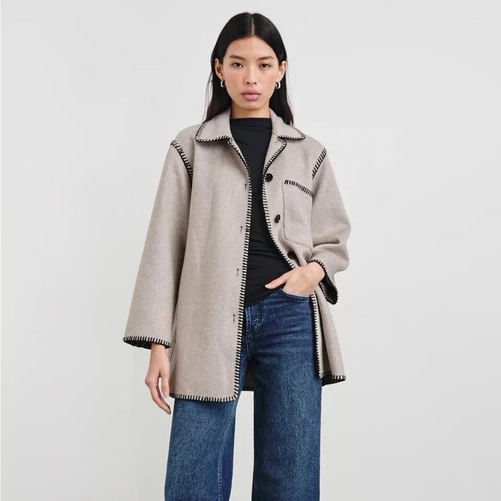 Sold out NWT Rails odyssey whipstitch shirt jacket size XS